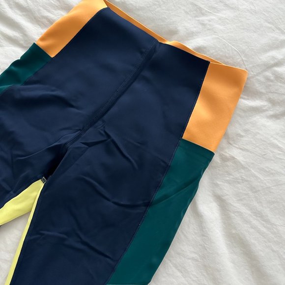 SWEATY BETTY Power Color Blocked High Waist 7/8 Leggings - Picture 4 of 7